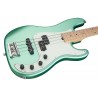Sadowsky MetroLine 21-Fret Hybrid P/J Bass, Swamp Ash Body, 4-String - Solid Sage Green Metallic Satin - 4