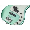 Sadowsky MetroLine 21-Fret Hybrid P/J Bass, Swamp Ash Body, 4-String - Solid Sage Green Metallic Satin - 5