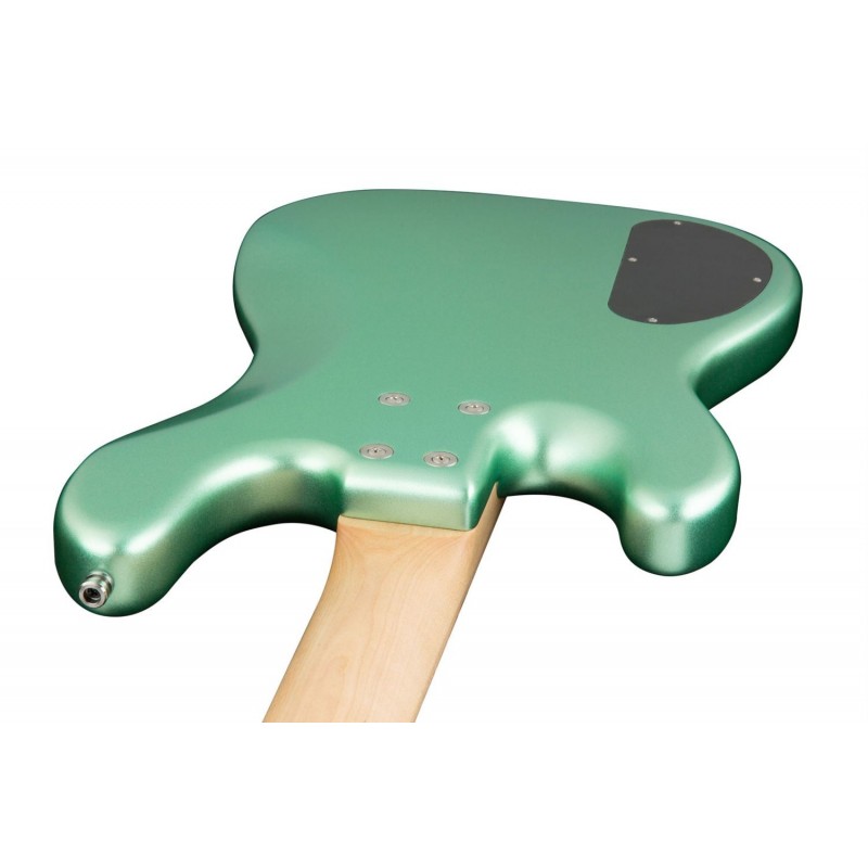 Sadowsky MetroLine 21-Fret Hybrid P/J Bass, Swamp Ash Body, 4-String - Solid Sage Green Metallic Satin - 6