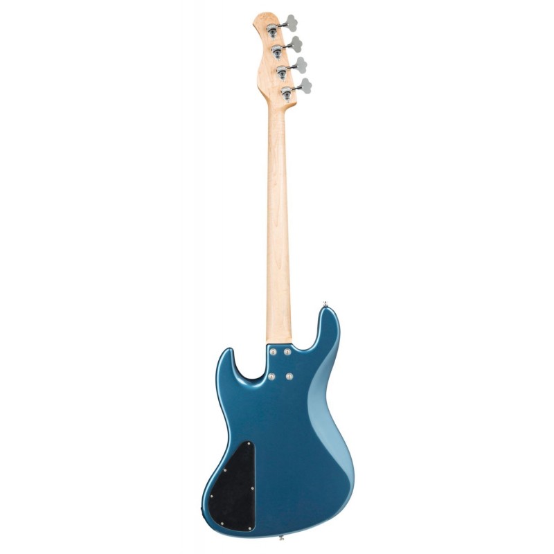 Sadowsky MetroLine 21-Fret Vintage J/J Bass, Swamp Ash Body, 4-String - Solid Dark Lake Placid Blue Metallic High Polish - 2