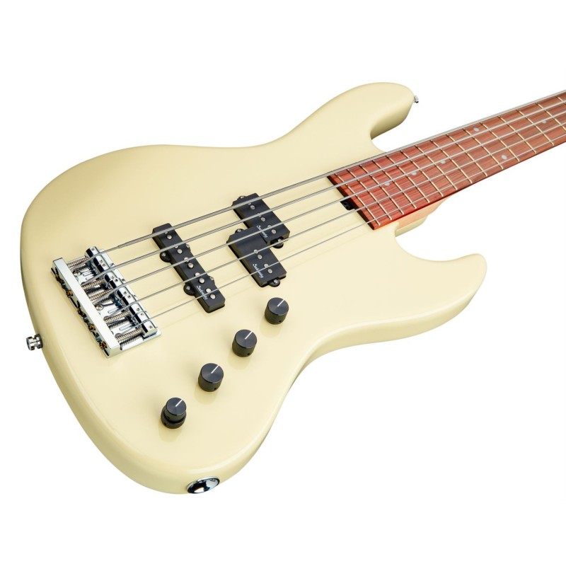 Sadowsky MetroLine 21-Fret Verdine White Artist Line, Red Alder Body, 5-String - Solid Olympic White High Polish - 4