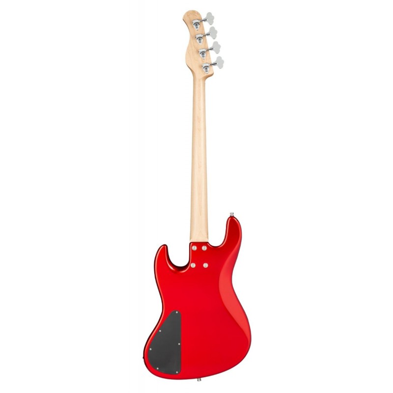 Sadowsky MetroLine 21-Fret Vintage P/J Bass, Red Alder Body, 4-String - Solid Candy Apple Red Metallic High Polish - 2