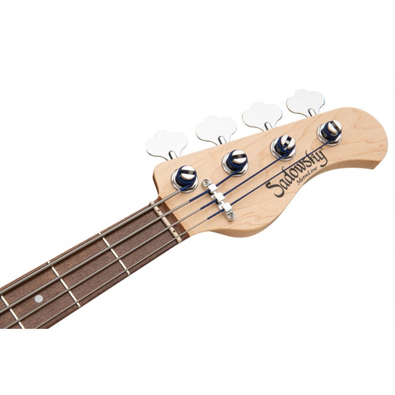 Sadowsky MetroLine 21-Fret Vintage P/J Bass, Red Alder Body, 4-String - Solid Candy Apple Red Metallic High Polish - 7