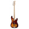 Sadowsky MetroLine 21-Fret Hybrid P/J Bass, Swamp Ash Body, 4-String - '59 Burst Transparent High Polish - 1