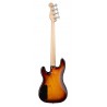 Sadowsky MetroLine 21-Fret Hybrid P/J Bass, Swamp Ash Body, 4-String - '59 Burst Transparent High Polish - 2