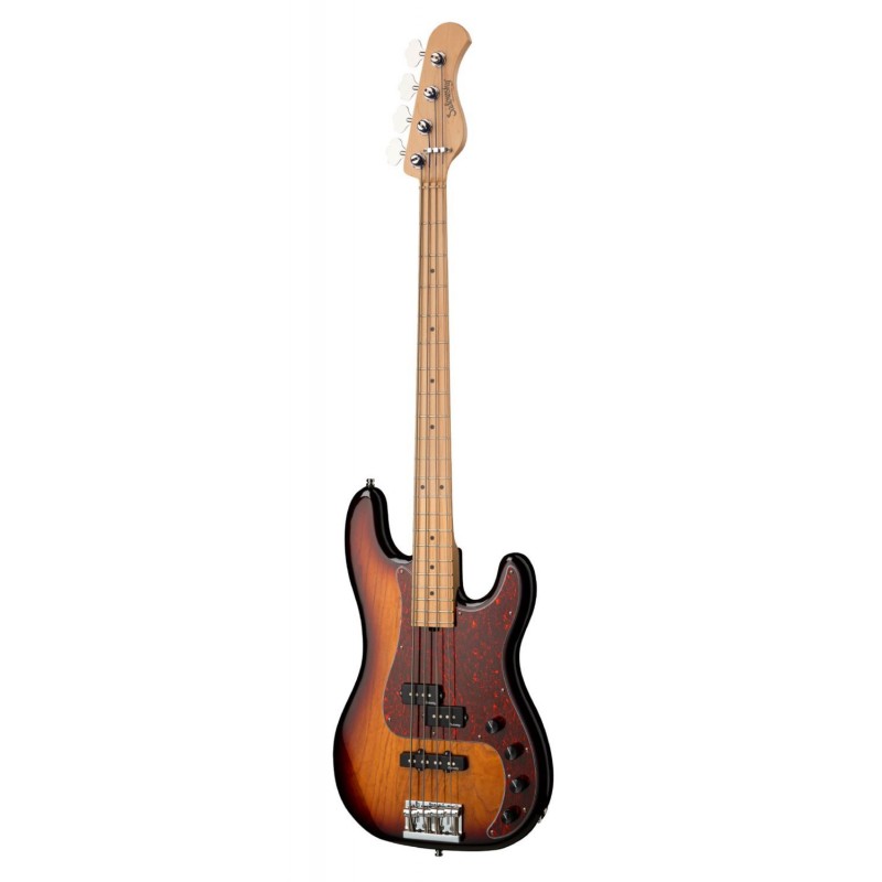 Sadowsky MetroLine 21-Fret Hybrid P/J Bass, Swamp Ash Body, 4-String - '59 Burst Transparent High Polish - 3