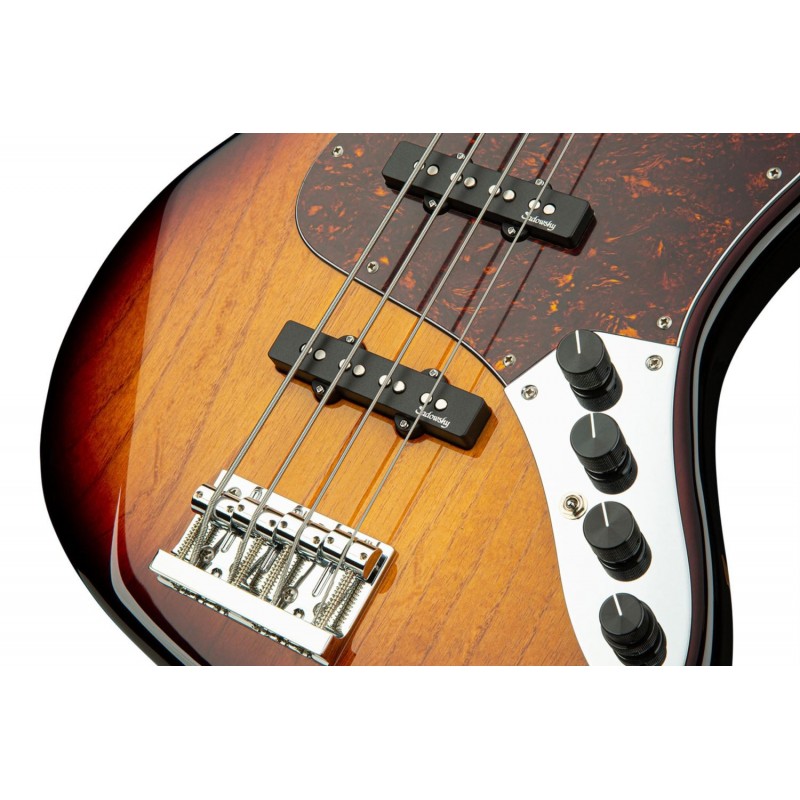 Sadowsky MetroLine 22-Fret Will Lee Artist Line, Swamp Ash Body, 4-String - '59 Burst Transparent High Polish - 5