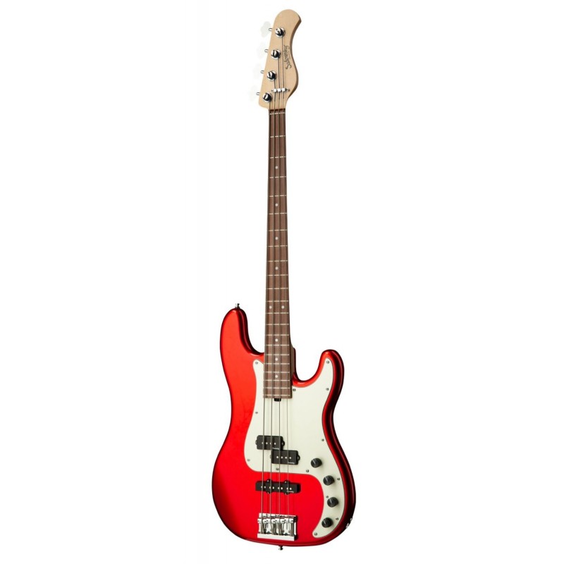 Sadowsky MetroLine 21-Fret Hybrid P/J Bass, Red Alder Body, 4-String - Solid Candy Apple Red Metallic High Polish - 3