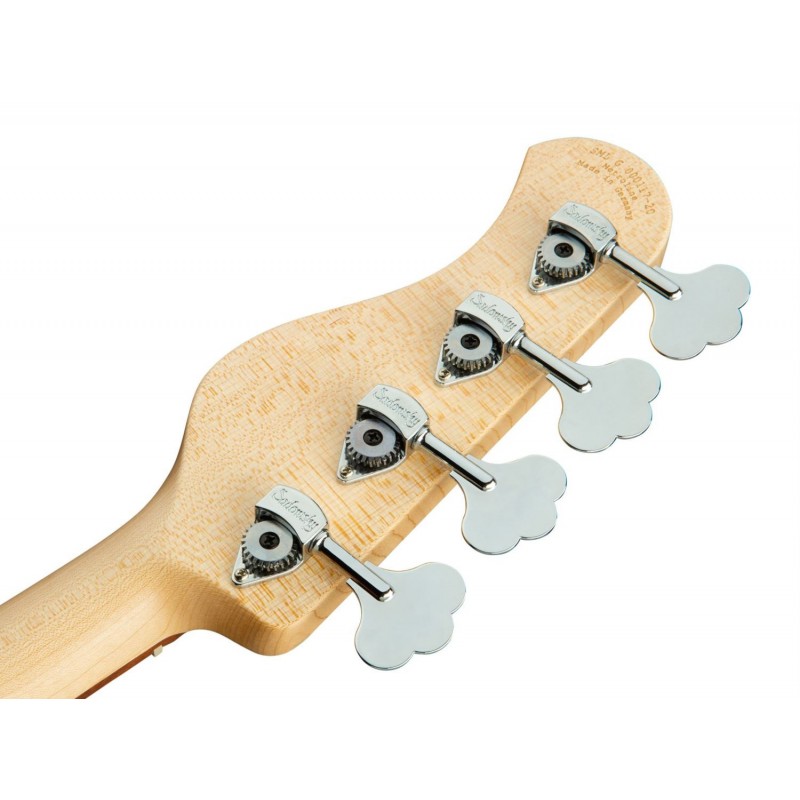 Sadowsky MetroLine 21-Fret Hybrid P/J Bass, Red Alder Body, 4-String - Solid Candy Apple Red Metallic High Polish - 8