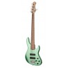 Sadowsky MetroLine 24-Fret Modern Bass, Red Alder Body, 5-String - Solid Sage Green Metallic Satin - 3
