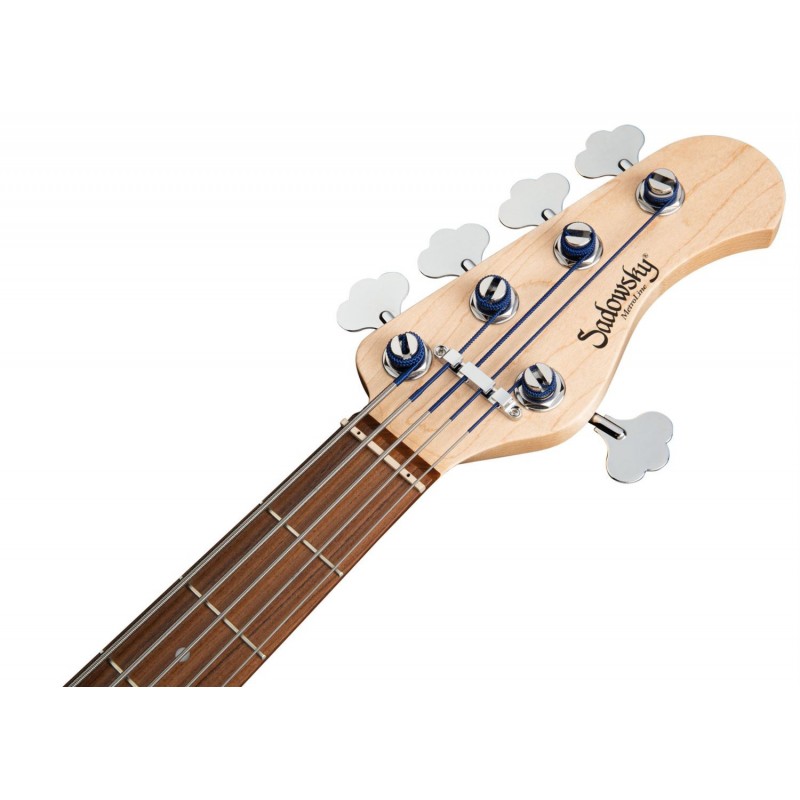 Sadowsky MetroLine 24-Fret Modern Bass, Red Alder Body, 5-String - Solid Sage Green Metallic Satin - 7