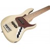 Sadowsky MetroLine 24-Fret Vintage J/J Bass, Swamp Ash Body, 5-String - Solid Olympic White High Polish - 4