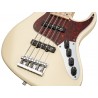 Sadowsky MetroLine 24-Fret Vintage J/J Bass, Swamp Ash Body, 5-String - Solid Olympic White High Polish - 5