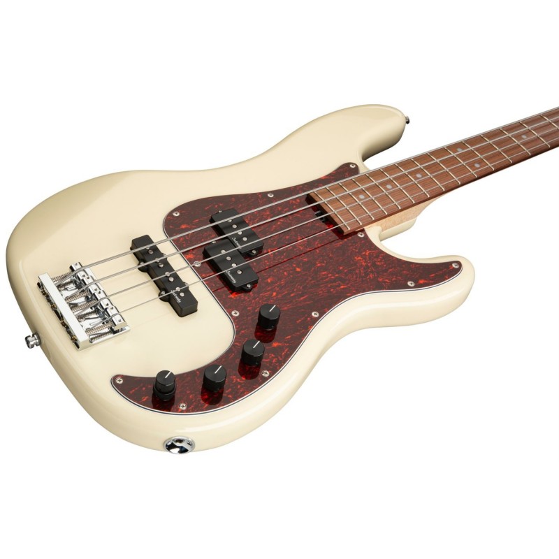 Sadowsky MetroLine 21-Fret Hybrid P/J Bass, Red Alder Body, 4-String - Solid Olympic White High Polish - 4