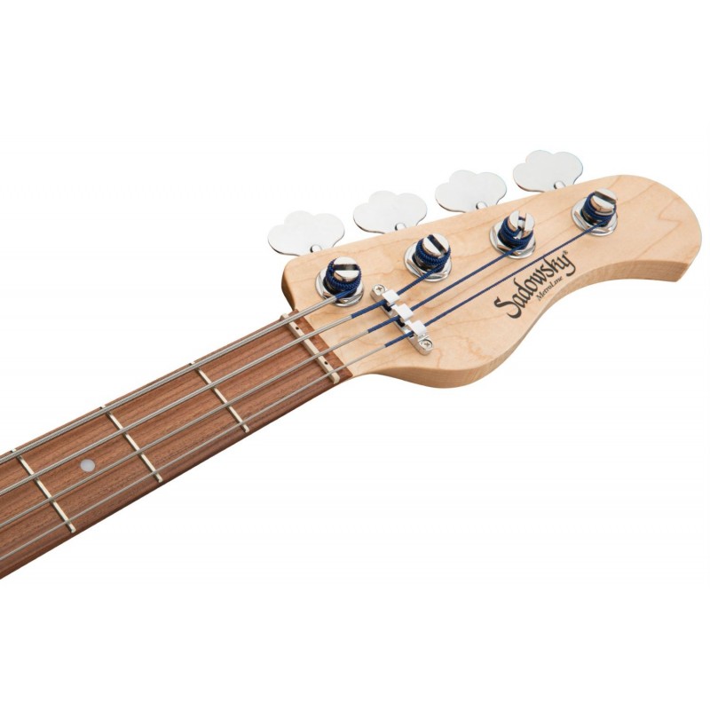 Sadowsky MetroLine 21-Fret Hybrid P/J Bass, Red Alder Body, 4-String - Solid Olympic White High Polish - 7