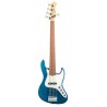 Sadowsky MetroLine 21-Fret Vintage J/J Bass, Red Alder Body, 5-String - Blue Transparent Satin - 1