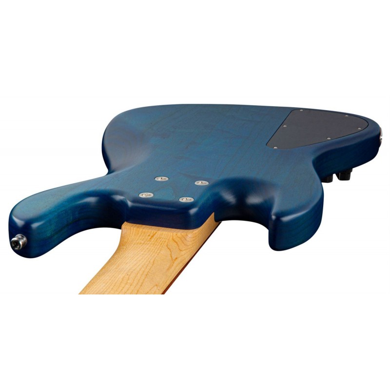 Sadowsky MetroLine 21-Fret Vintage J/J Bass, Red Alder Body, 5-String - Blue Transparent Satin - 6