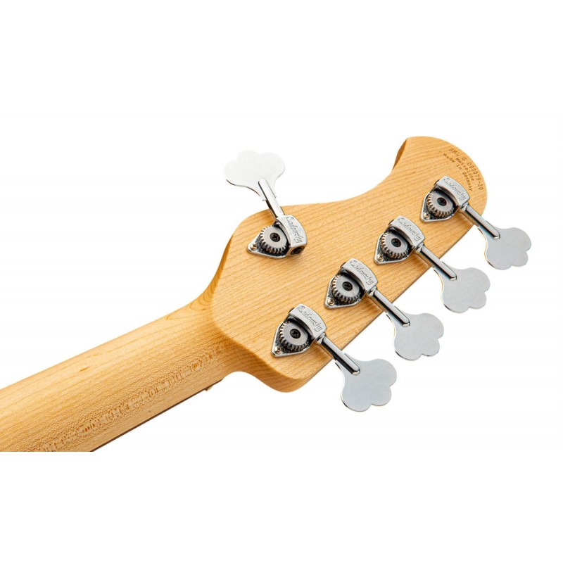 Sadowsky MetroLine 21-Fret Vintage J/J Bass, Red Alder Body, 5-String - Blue Transparent Satin - 8