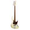 Sadowsky MetroLine 24-Fret Vintage J/J Bass, Red Alder Body, 4-String - Solid Olympic White High Polish - 1