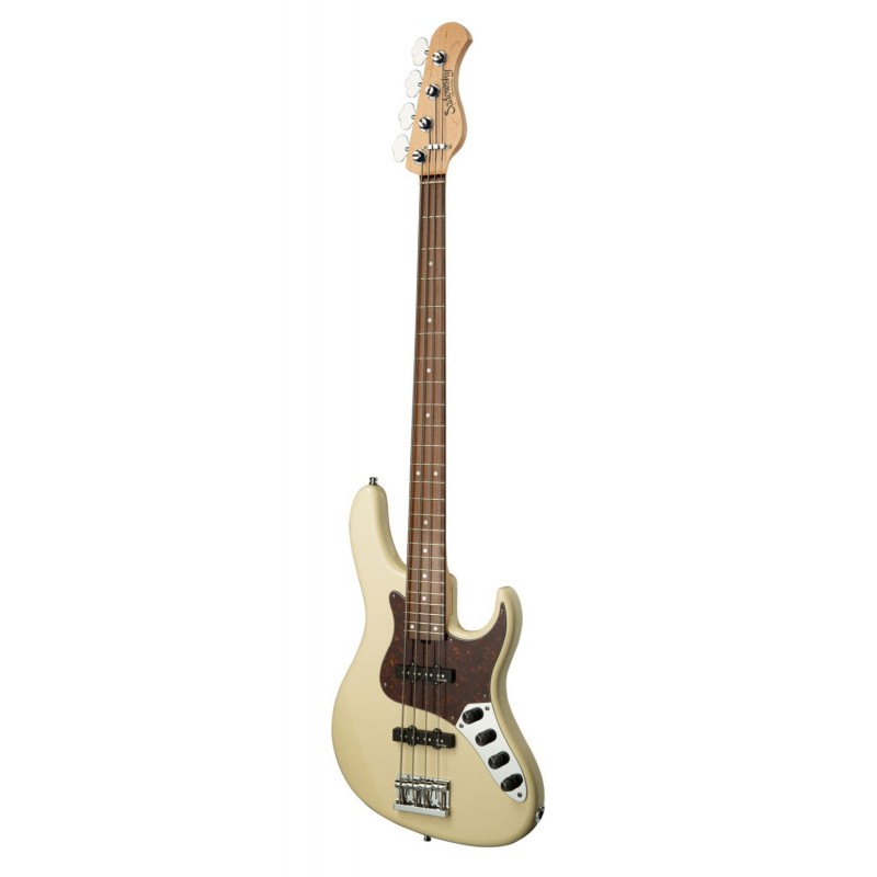 Sadowsky MetroLine 24-Fret Vintage J/J Bass, Red Alder Body, 4-String - Solid Olympic White High Polish - 3