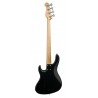 Sadowsky MetroLine 24-Fret Modern Bass, Swamp Ash Body, 4-String - Solid Black Satin - 2