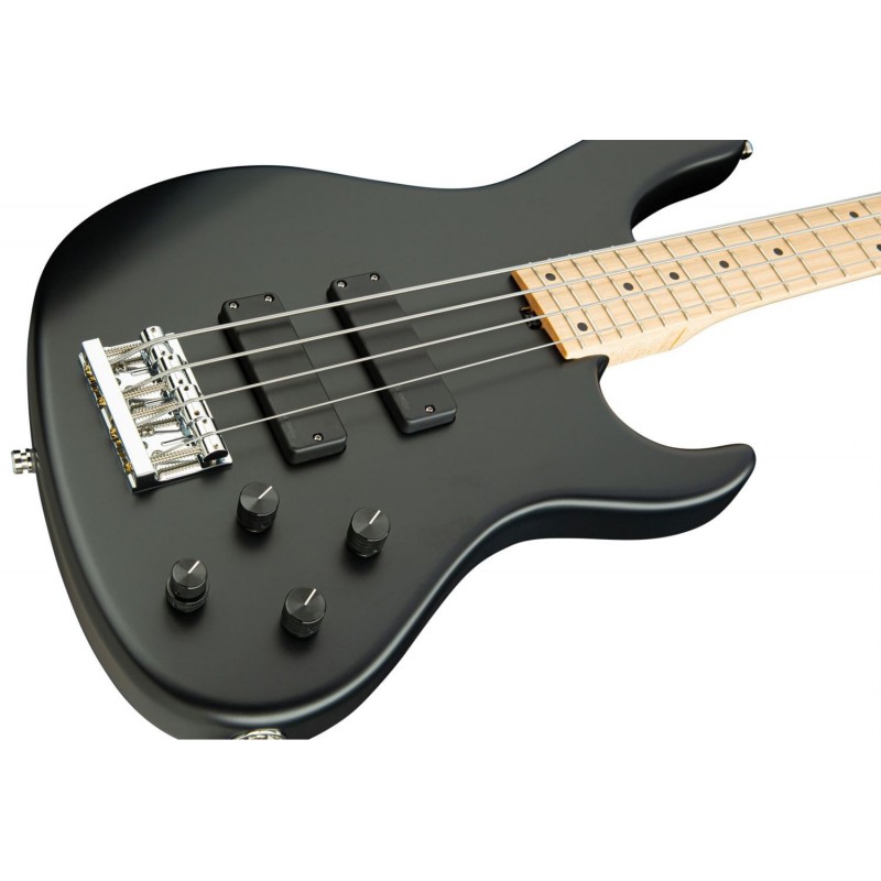 Sadowsky MetroLine 24-Fret Modern Bass, Swamp Ash Body, 4-String - Solid Black Satin - 4