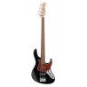 Sadowsky MetroLine 24-Fret Vintage J/J Bass, Red Alder Body, 4-String - Solid Black High Polish - 1