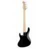 Sadowsky MetroLine 24-Fret Vintage J/J Bass, Red Alder Body, 4-String - Solid Black High Polish - 2