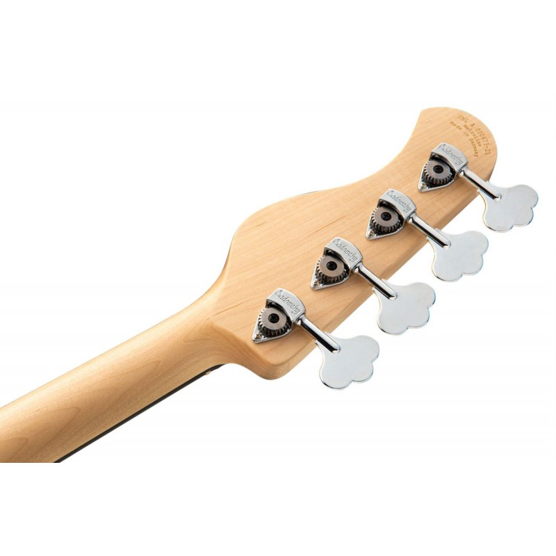 Sadowsky MetroLine 24-Fret Modern Bass, Swamp Ash Body, Fretless, 4-String - '59 Burst Transparent High Polish - 9