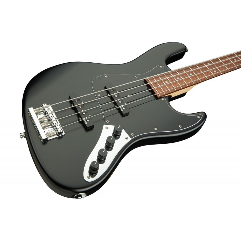 Sadowsky MetroLine 21-Fret Vintage J/J Bass, Red Alder Body, 4-String - Solid Black Satin - 4