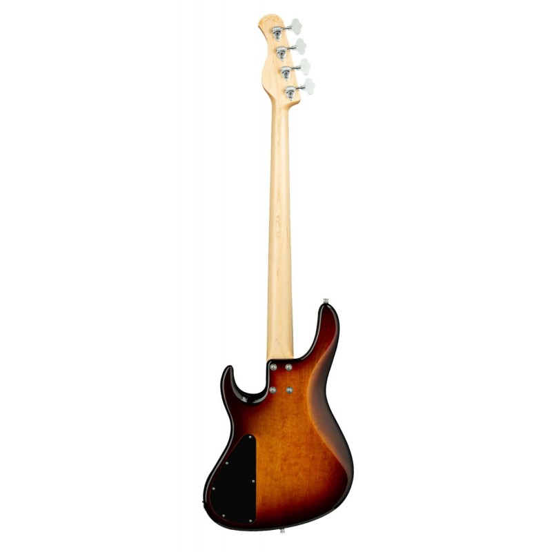 Sadowsky MetroLine 24-Fret Modern Bass, Swamp Ash Body, 4-String - '59 Burst Transparent High Polish - 2