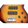 Sadowsky MetroLine 24-Fret Modern Bass, Swamp Ash Body, 4-String - '59 Burst Transparent High Polish - 5