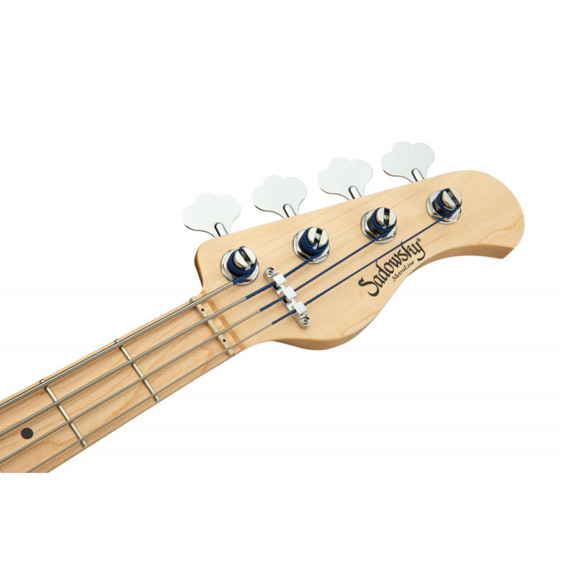 Sadowsky MetroLine 24-Fret Modern Bass, Swamp Ash Body, 4-String - '59 Burst Transparent High Polish - 7