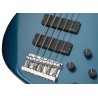Sadowsky MetroLine 24-Fret Modern Bass, Swamp Ash Body, 5-String - Solid Dark Lake Placid Blue Metallic High Polish - 5