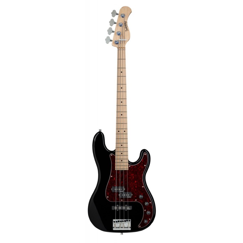 Sadowsky MetroLine 21-Fret Hybrid P/J Bass, Swamp Ash Body, 4-String - Solid Black High Polish - 1