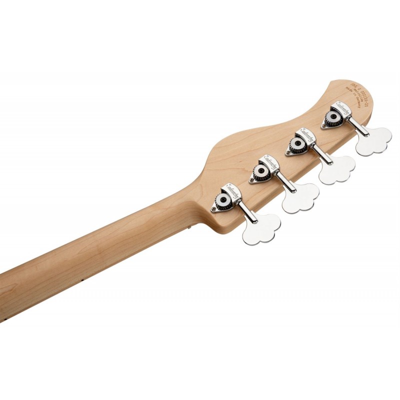 Sadowsky MetroLine 21-Fret Hybrid P/J Bass, Swamp Ash Body, 4-String - Solid Black High Polish - 8