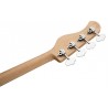 Sadowsky MetroLine 21-Fret Hybrid P/J Bass, Swamp Ash Body, 4-String - Solid Black High Polish - 8