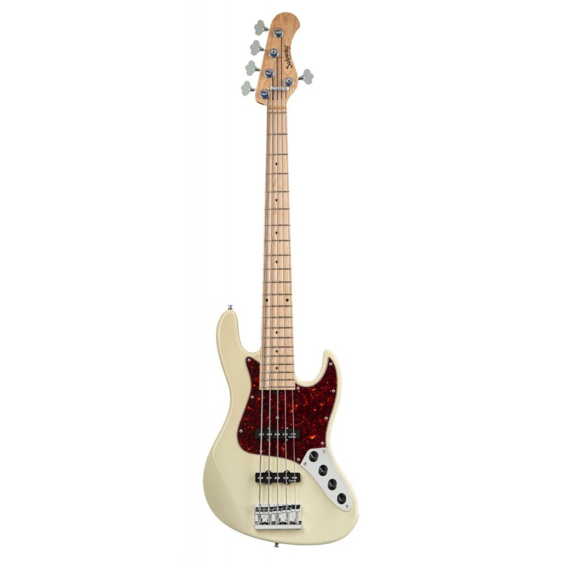 Sadowsky MetroLine 21-Fret Vintage J/J Bass, Swamp Ash Body, 5-String - Solid Olympic White High Polish - 1