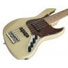 Sadowsky MetroLine 21-Fret Vintage J/J Bass, Swamp Ash Body, 5-String - Solid Olympic White High Polish - 4