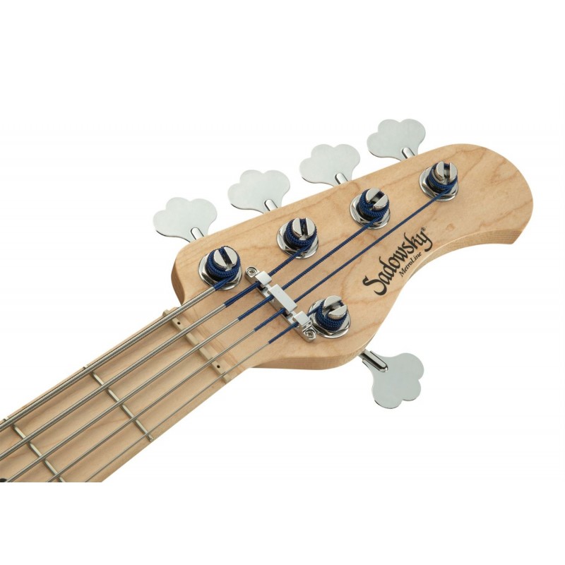 Sadowsky MetroLine 21-Fret Vintage J/J Bass, Swamp Ash Body, 5-String - Solid Olympic White High Polish - 7