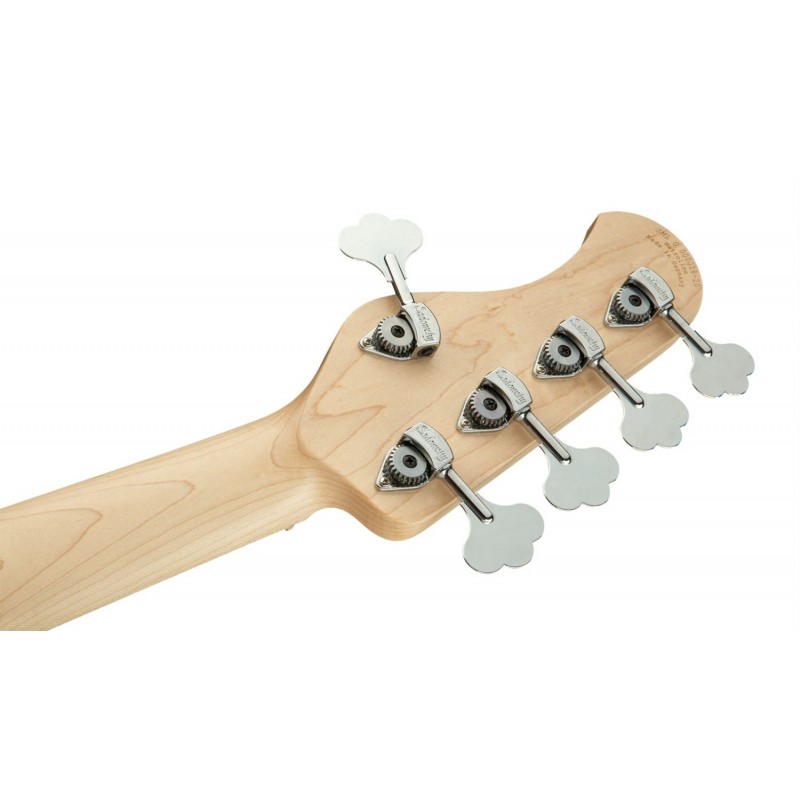 Sadowsky MetroLine 21-Fret Vintage J/J Bass, Swamp Ash Body, 5-String - Solid Olympic White High Polish - 8