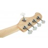 Sadowsky MetroLine 21-Fret Vintage J/J Bass, Swamp Ash Body, 5-String - Solid Olympic White High Polish - 8