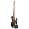 Sadowsky MetroLine 21-Fret Vintage P/J Bass, Red Alder Body, 4-String - Solid Black High Polish - 3