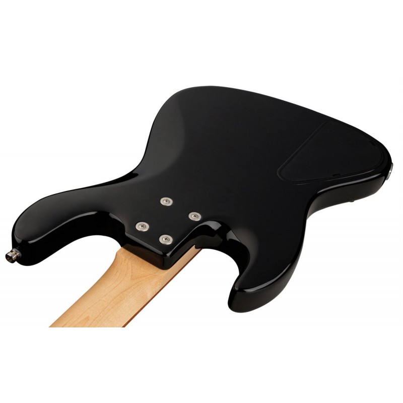 Sadowsky MetroLine 21-Fret Vintage P/J Bass, Red Alder Body, 4-String - Solid Black High Polish - 6