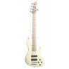 Sadowsky MetroLine 24-Fret Modern Bass, Swamp Ash Body, 5-String - Solid Olympic White High Polish - 1