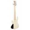 Sadowsky MetroLine 24-Fret Modern Bass, Swamp Ash Body, 5-String - Solid Olympic White High Polish - 2