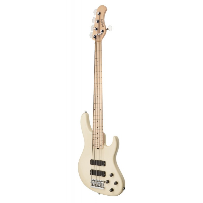 Sadowsky MetroLine 24-Fret Modern Bass, Swamp Ash Body, 5-String - Solid Olympic White High Polish - 3