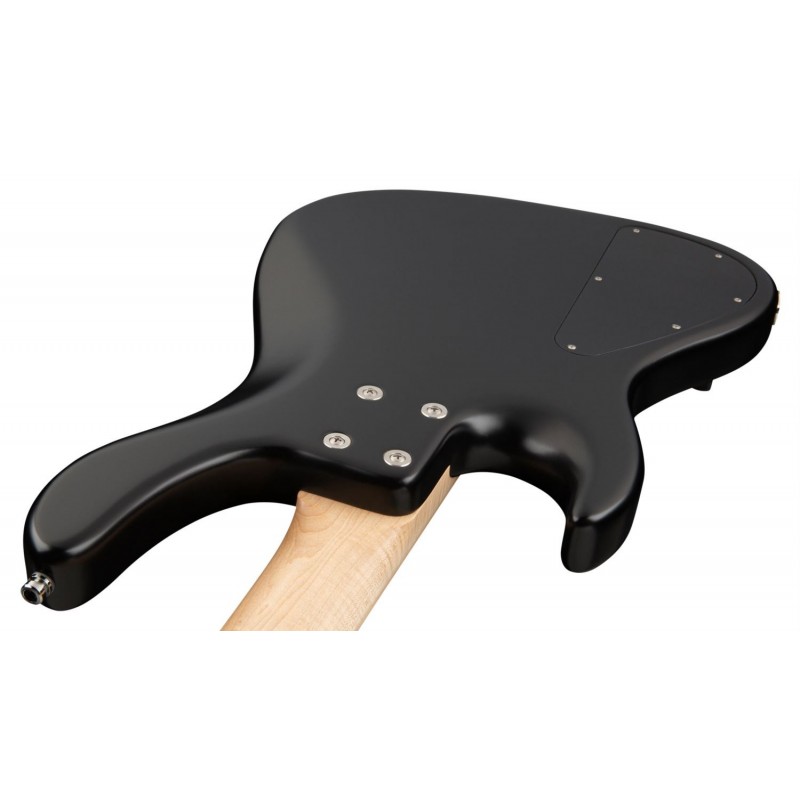 Sadowsky MetroLine 24-Fret Vintage J/J Bass, Swamp Ash Body, 4-String - Solid Black Satin - 6