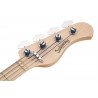 Sadowsky MetroLine 24-Fret Vintage J/J Bass, Swamp Ash Body, 4-String - Solid Black Satin - 7