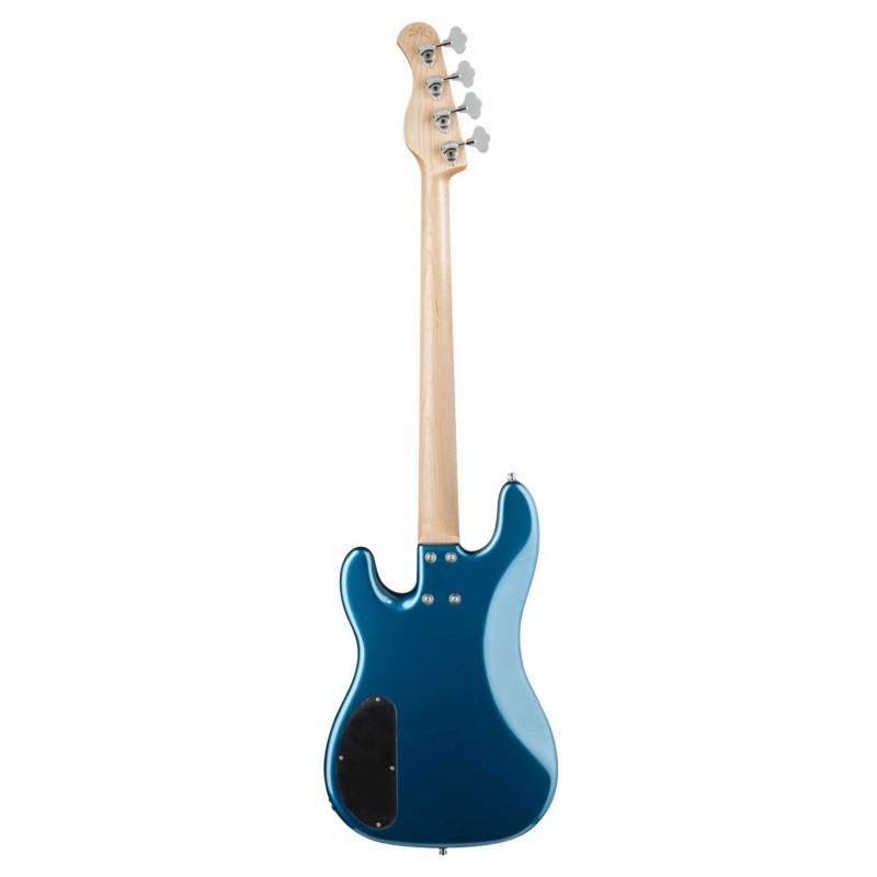 Sadowsky MetroLine 21-Fret Hybrid P/J Bass, Swamp Ash Body, 4-String - Solid Dark Lake Placid Blue Metallic High Polish - 2